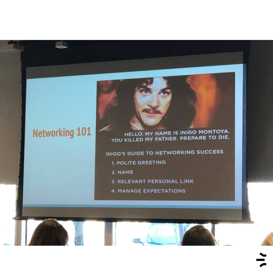 Networking Meme with Inigo Montoya